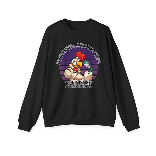 Rooster's Purple Deco Unisex  Sweatshirt