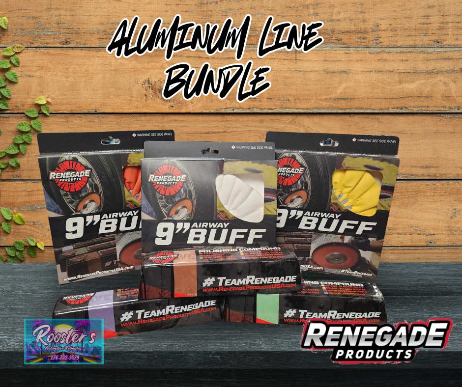 Renegade Aluminum Polishing Line – Buff Wheels & Compounds