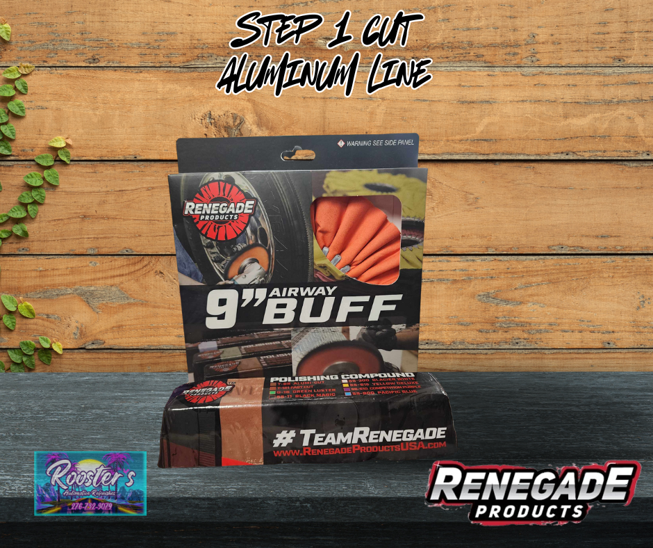 Renegade Aluminum Polishing Line – Buff Wheels & Compounds