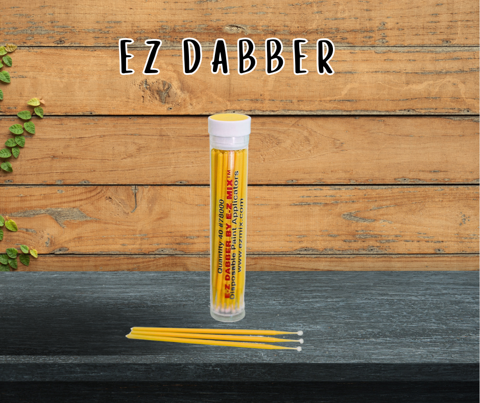 EZ Dabber precision applicator tool in sealable 40-pack dispenser