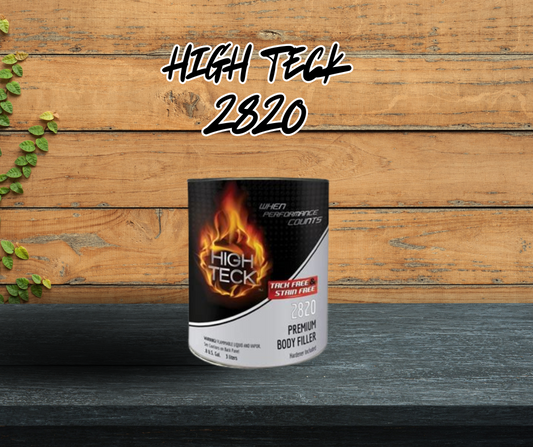 High Teck 2820-1 Premium Body Filler 1 Gallon Can