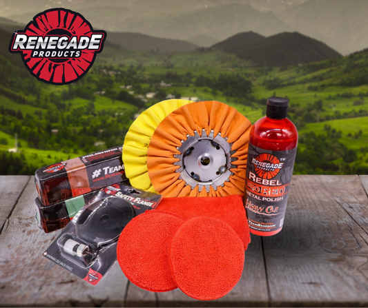 Renegade 9" Airway Buffing Wheel – Professional Metal Polishing