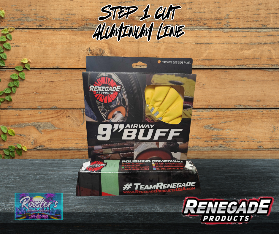 Renegade Aluminum Polishing Line – Buff Wheels & Compounds