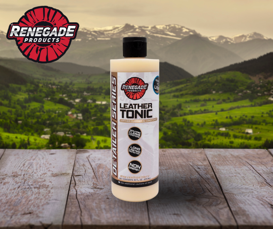 Renegade Leather Tonic – Clean & Condition Leather Surfaces
