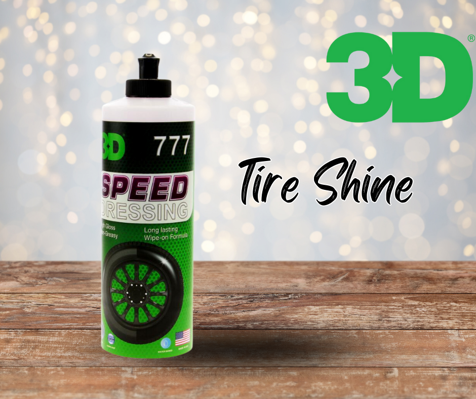 3D Speed Tire Shine