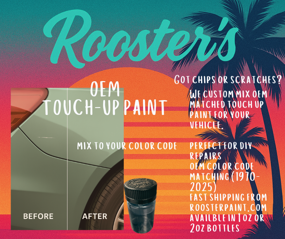 Custom Touch-Up Paint Bottles – OEM Color Match