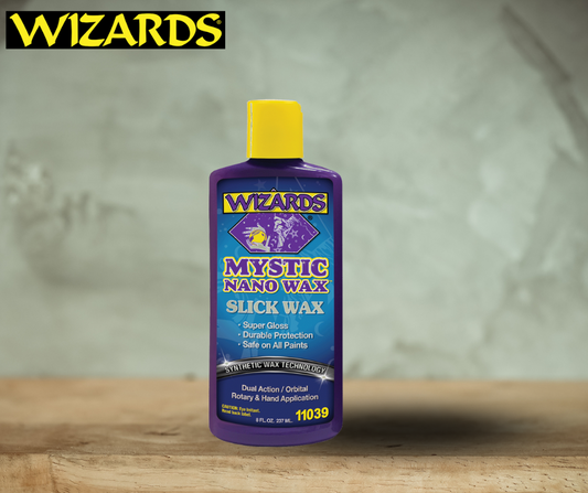 Wizards Mystic Nano Wax – 8 oz bottle spray-on nano wax
