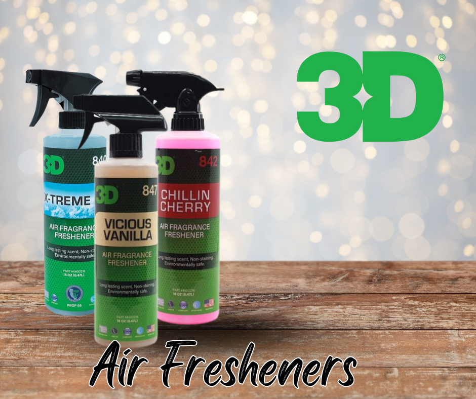 3D Car Air Freshener - 16oz - New Car Scent