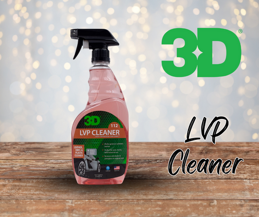 3D LVP Cleaner – Interior Cleaner for Leather, Vinyl & Plastic