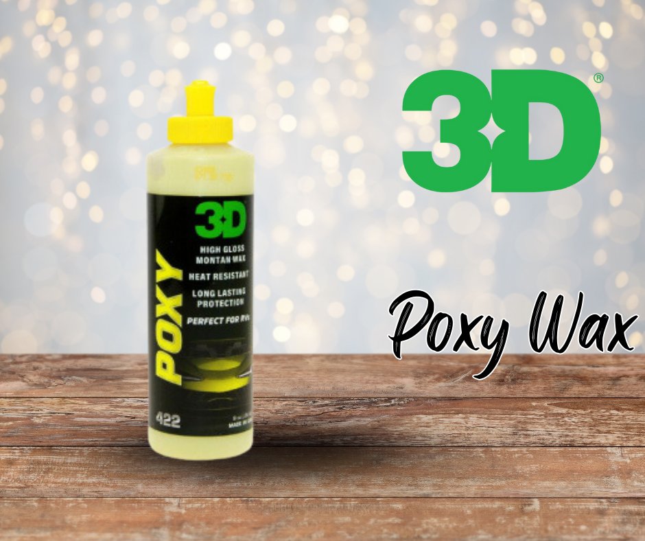 3D Poxy – Montan Wax for Deep Gloss & Long-Lasting Protection