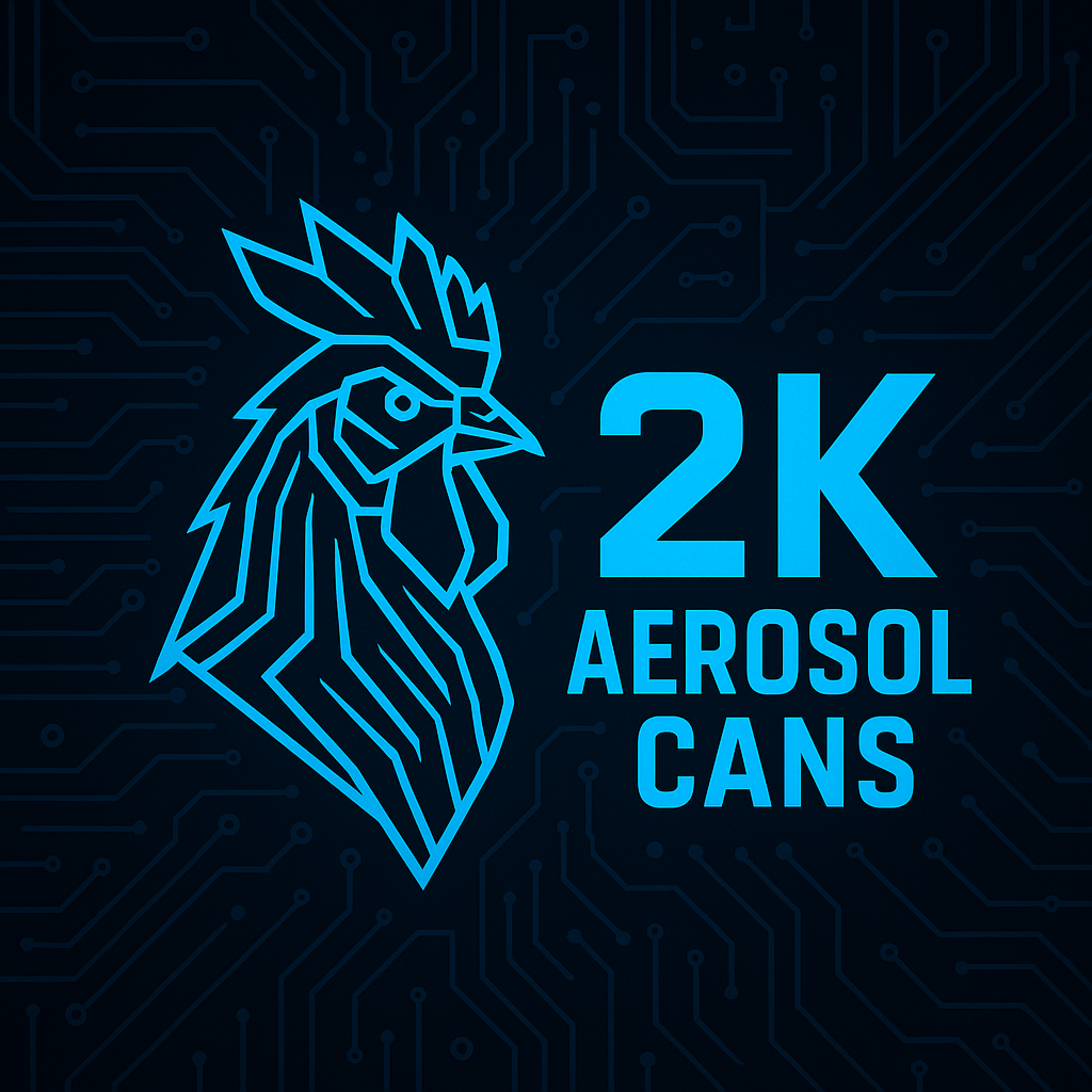 Aerosol Cans - 2k