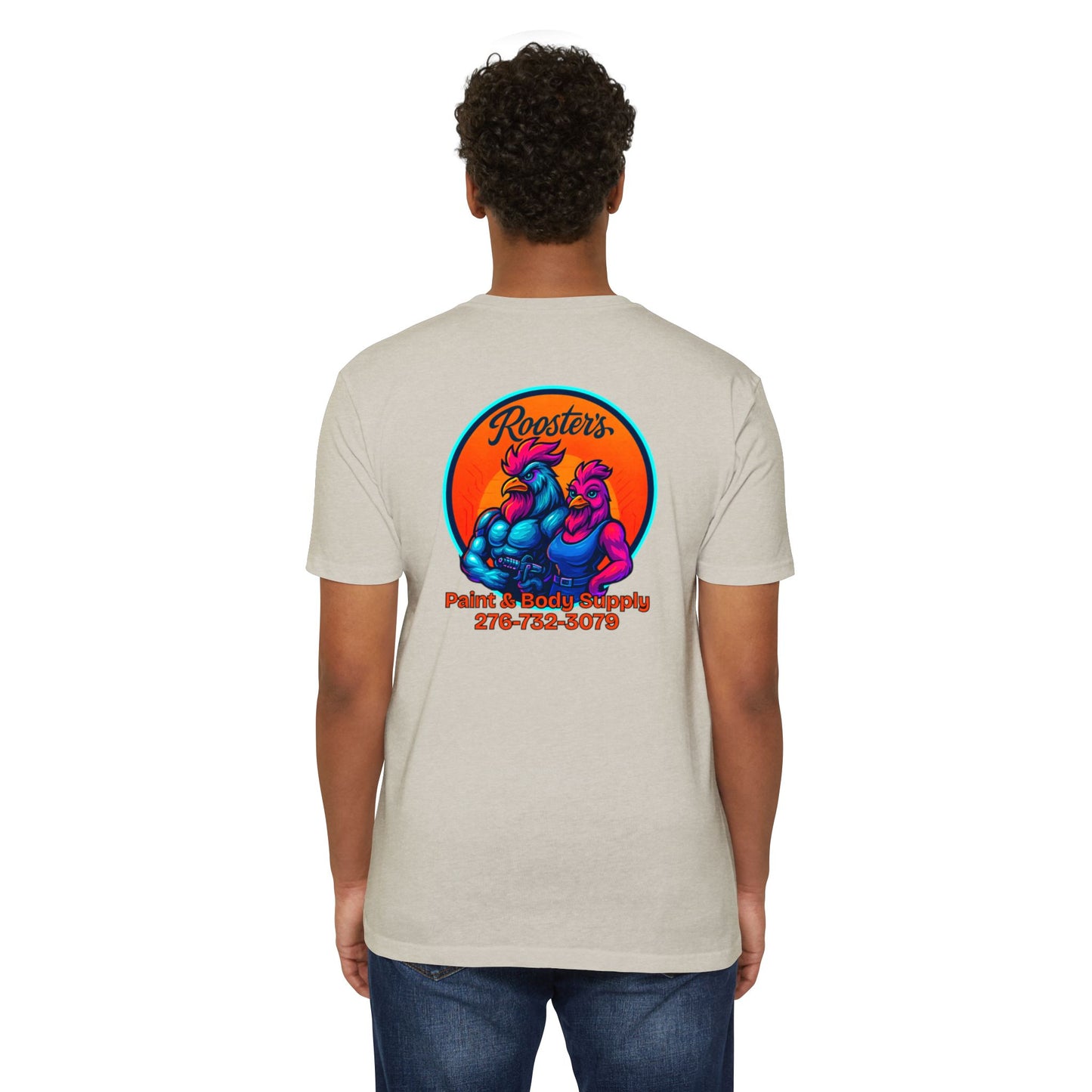 Rooster’s Classic Back Logo Tee
