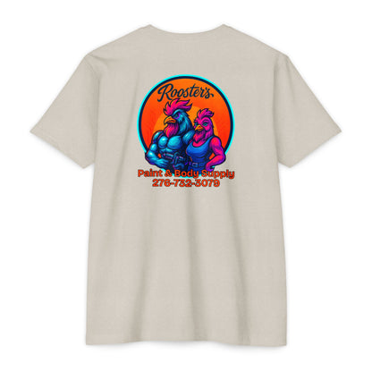 Rooster’s Classic Back Logo Tee