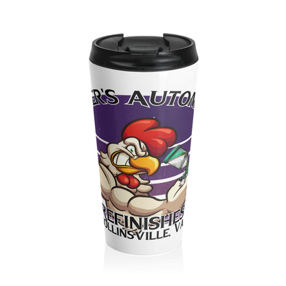 Stainless Steel Rooster's Travel Mug