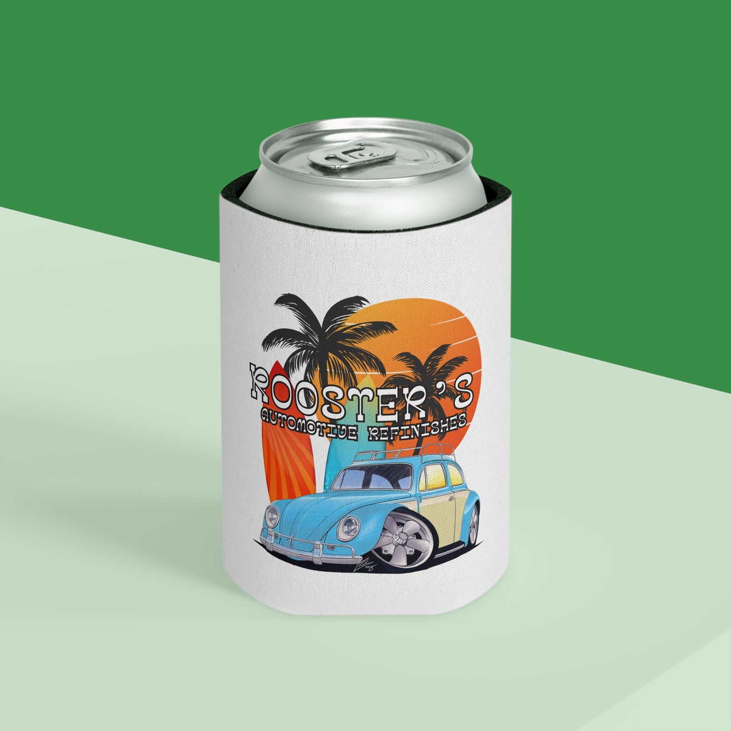 Rooster’s VW Bug Can Cooler