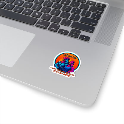 Rooster’s Logo Sticker