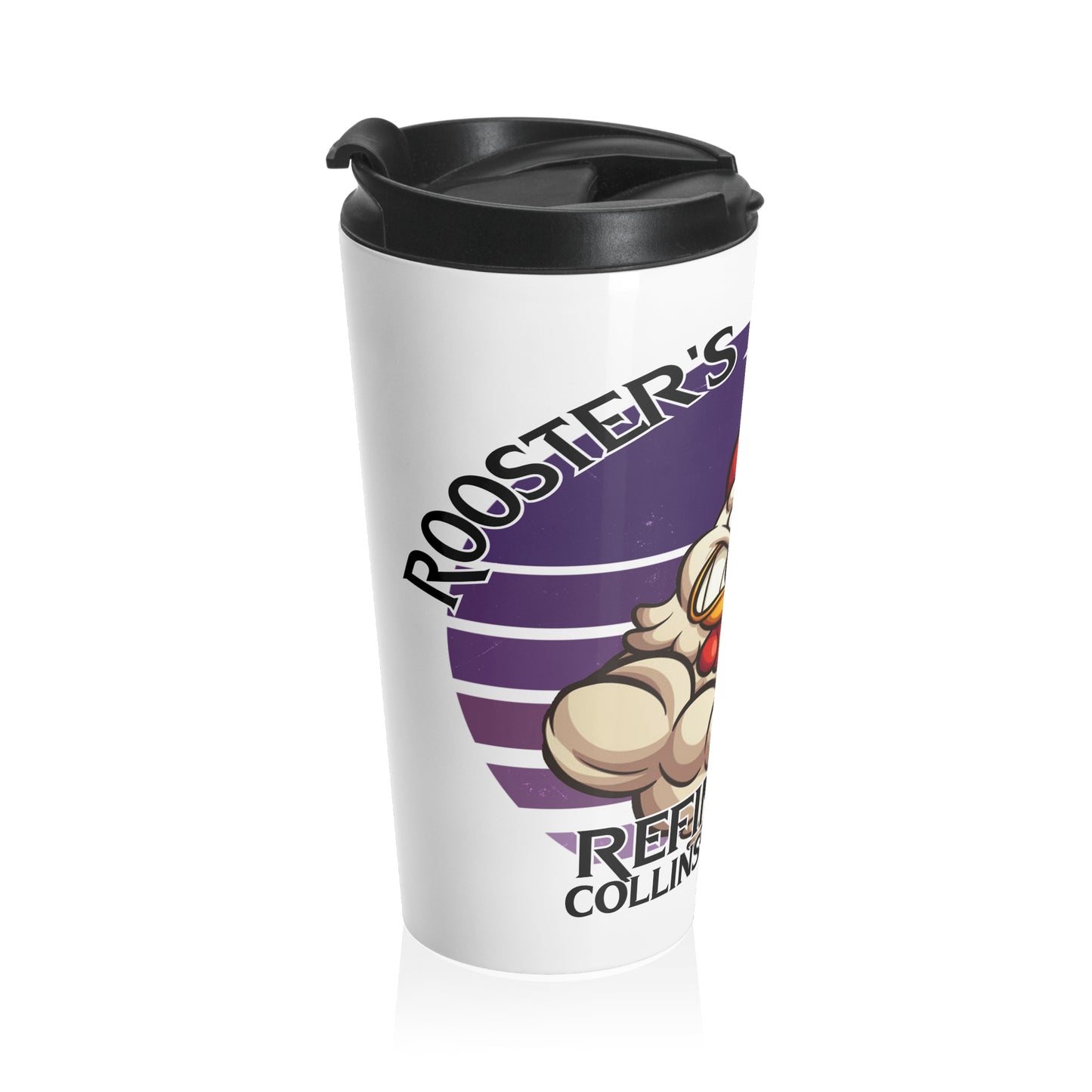 Stainless Steel Rooster's Travel Mug