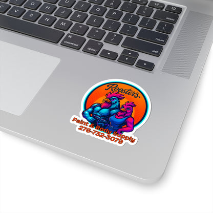 Rooster’s Logo Sticker