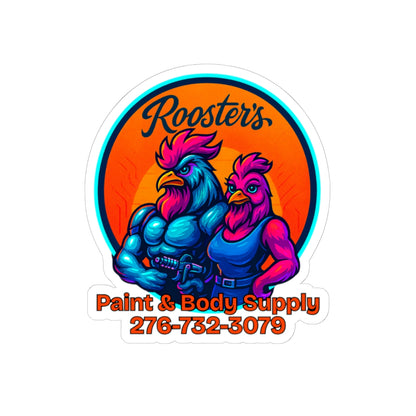 Rooster’s Logo Sticker