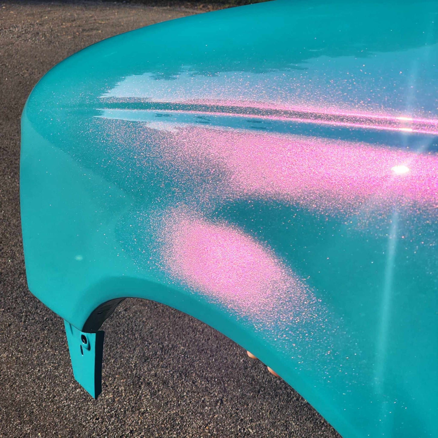 Cayman Islands – Turquoise Blue with Violet Pearl Automotive Paint