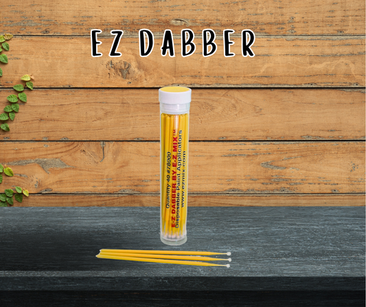 EZ Dabber precision applicator tool in sealable 40-pack dispenser