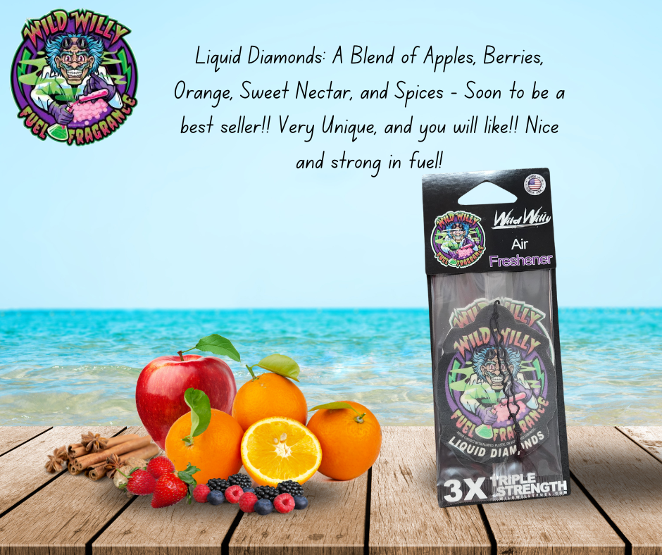 Wild Willy Air Fresheners – Variety of Scents