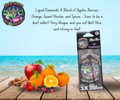 Wild Willy Air Fresheners – Variety of Scents