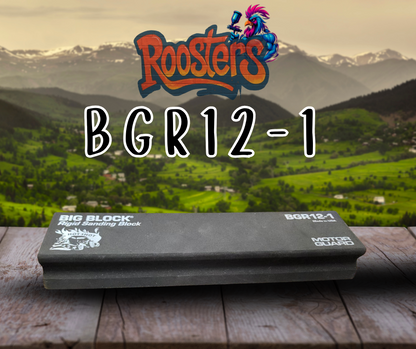 BG12-1 Big Block 12": 12-inch Big Block for two-handed sanding on large panels; features multi-layer radius edge design.