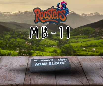 MB-11 Mini Block (Double-D): Double-D shaped Mini Block with rounded sides for intricate contour work.