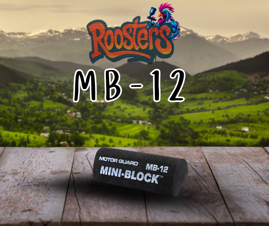 MB-12 Mini Block (Curved): Multi-curved Mini Block ideal for sanding small, complex body shapes.