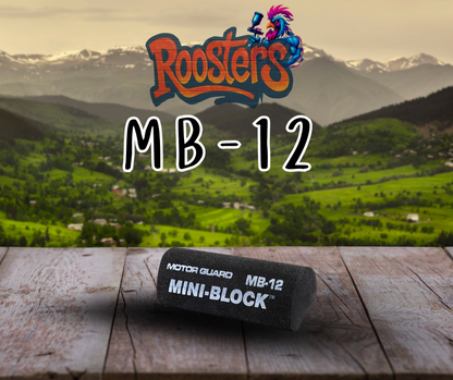 MB-12 Mini Block (Curved): Multi-curved Mini Block ideal for sanding small, complex body shapes.