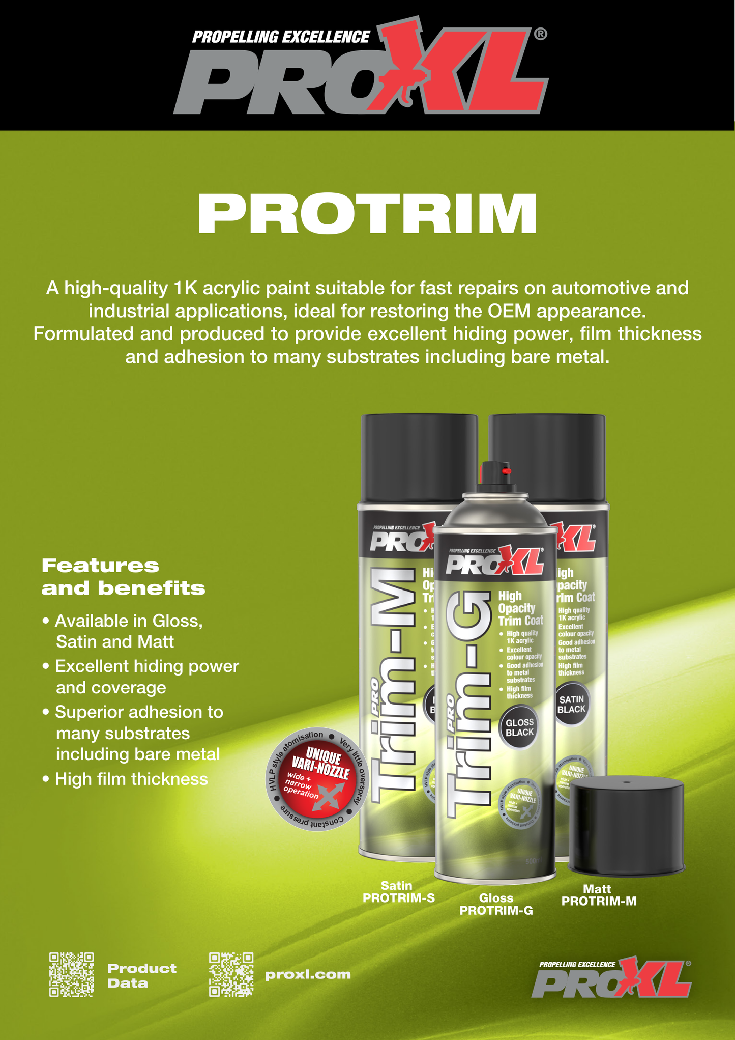 Pro trim gloss flyer