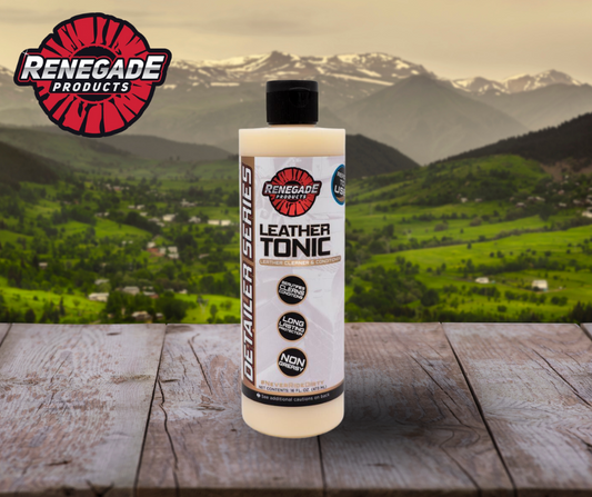 Renegade Leather Tonic – Clean & Condition Leather Surfaces
