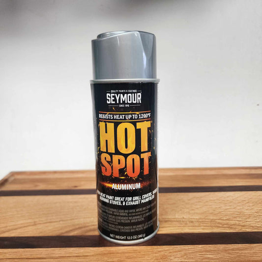 Seymour 16-1201 Hot Spot High Temp Paint – Aluminum 12 oz