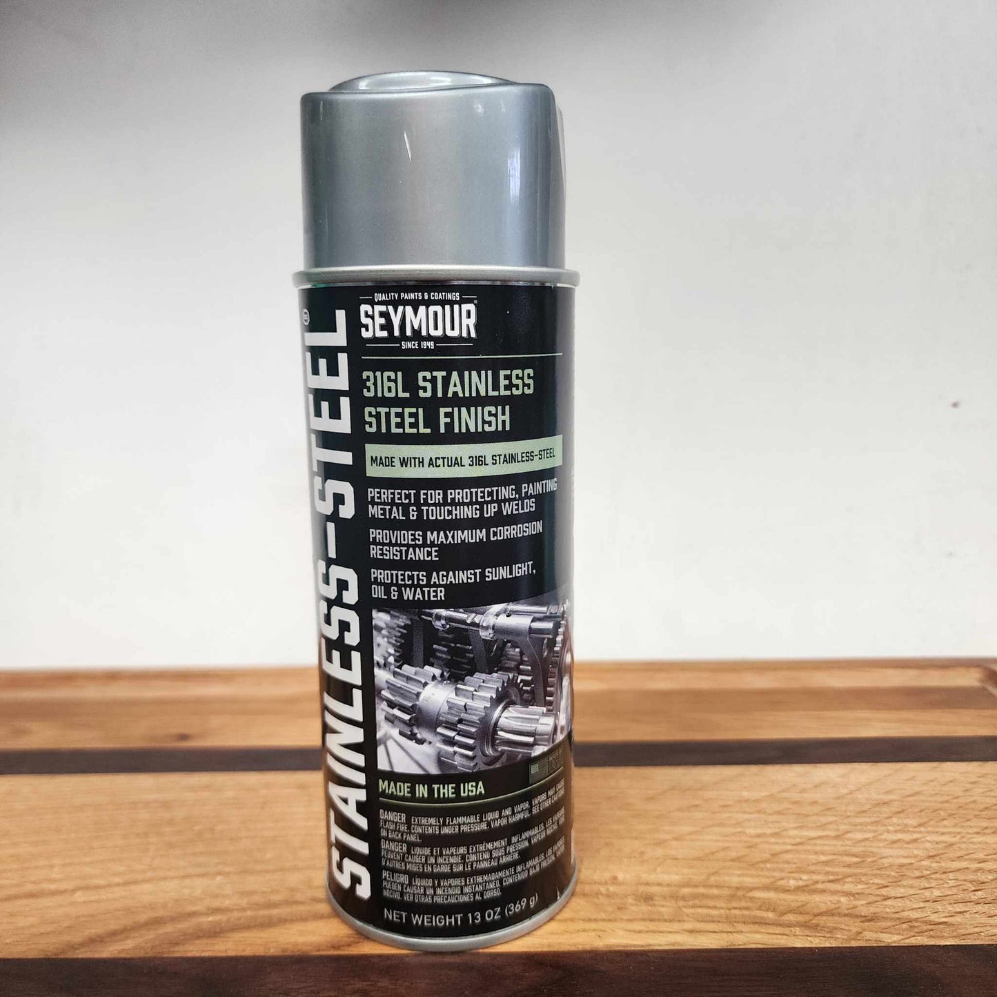 Seymour Stainless Steel Rust Protective Spray Paint – 13 oz