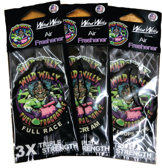 Wild Willy Air Fresheners – Variety of Scents