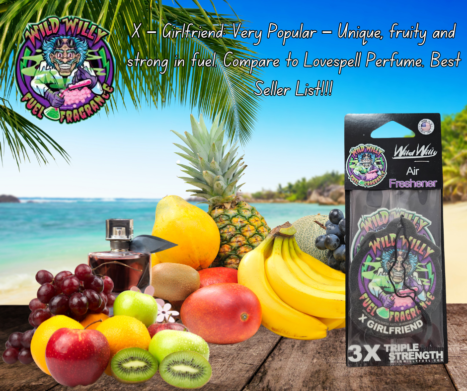 Wild Willy Air Fresheners – Variety of Scents