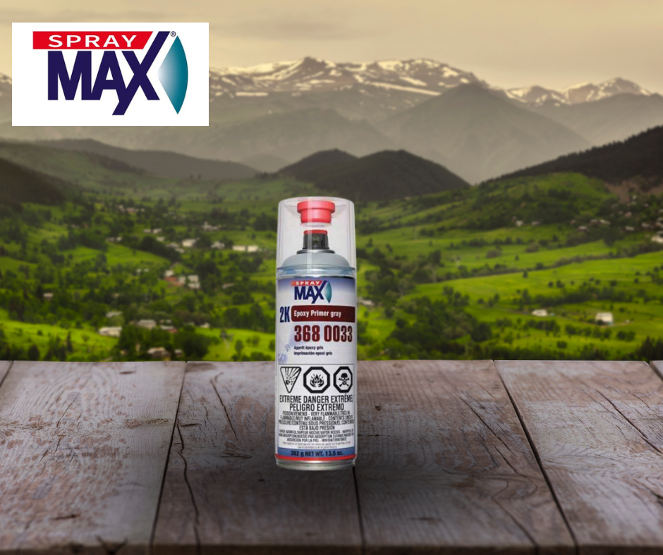 Spraymax 2k Epoxy Primer 3680033 - MATTE GRAY