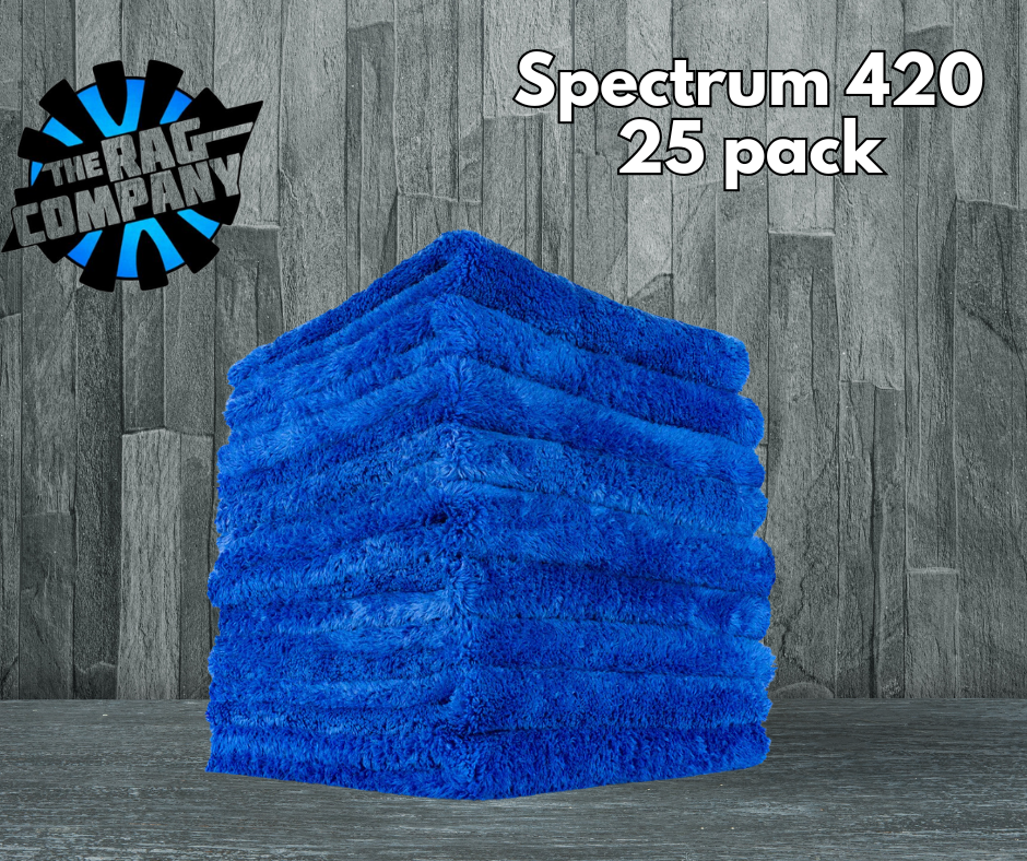 The Rag Company - Spectrum 420 - 25 Pack Rags