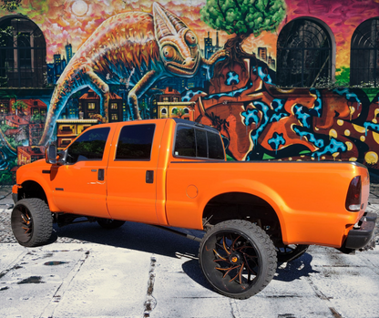 Techno Orange Pearl Automotive Paint